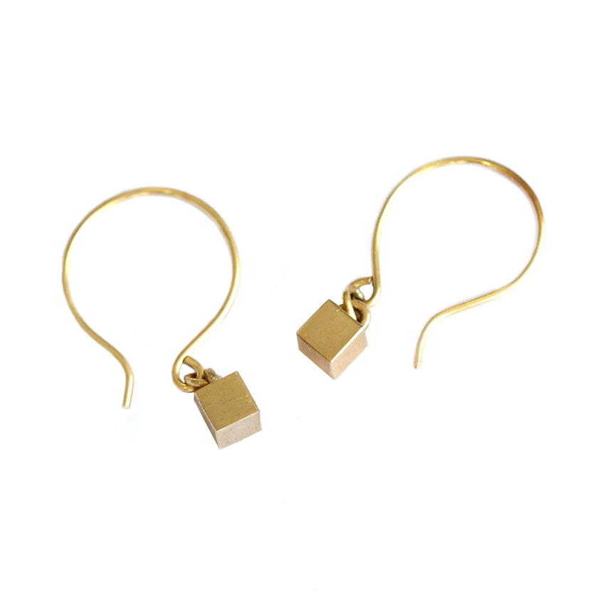 Luzia Demi-Hoop Earrings in Yellow Citrine (14k Gold) – Larkspur & Hawk